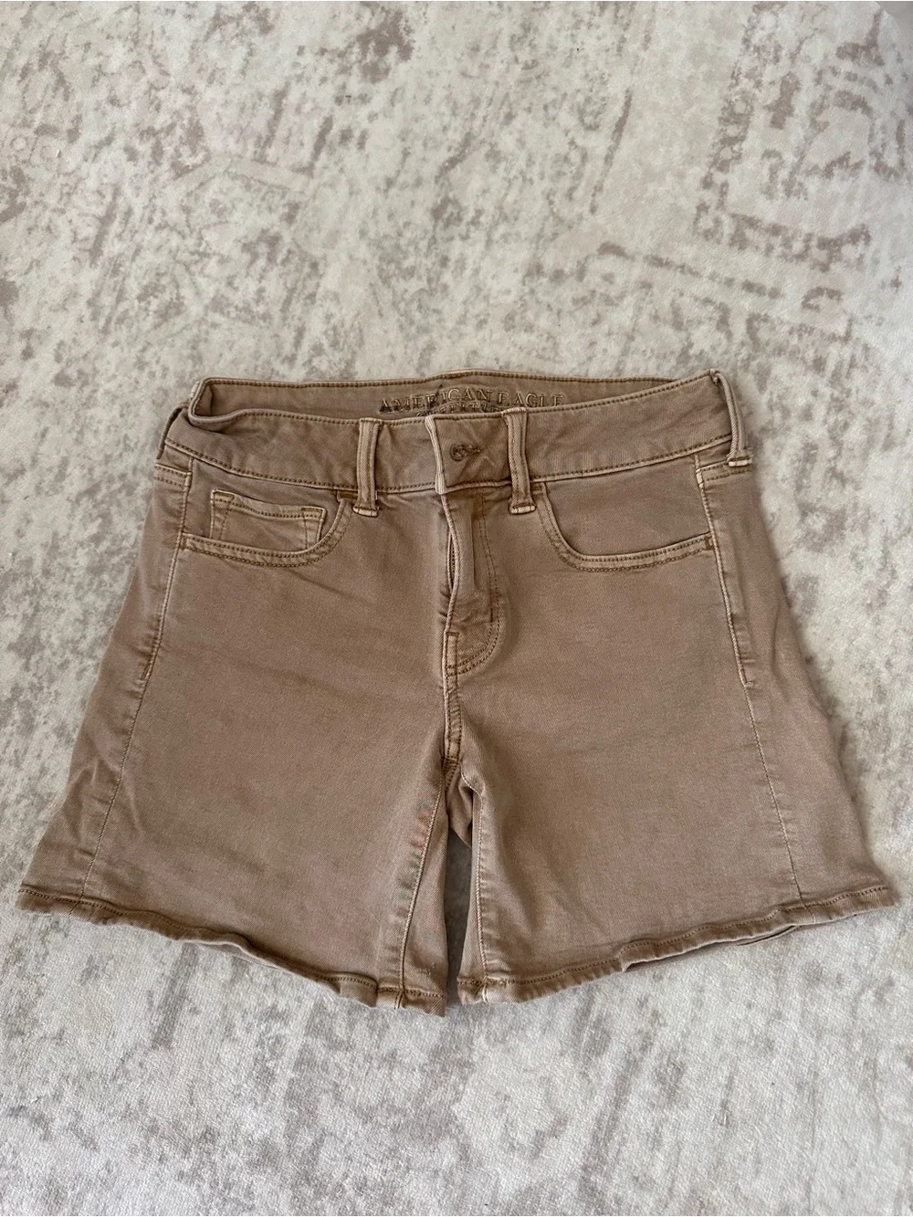 American Eagle tan Denim Shorts